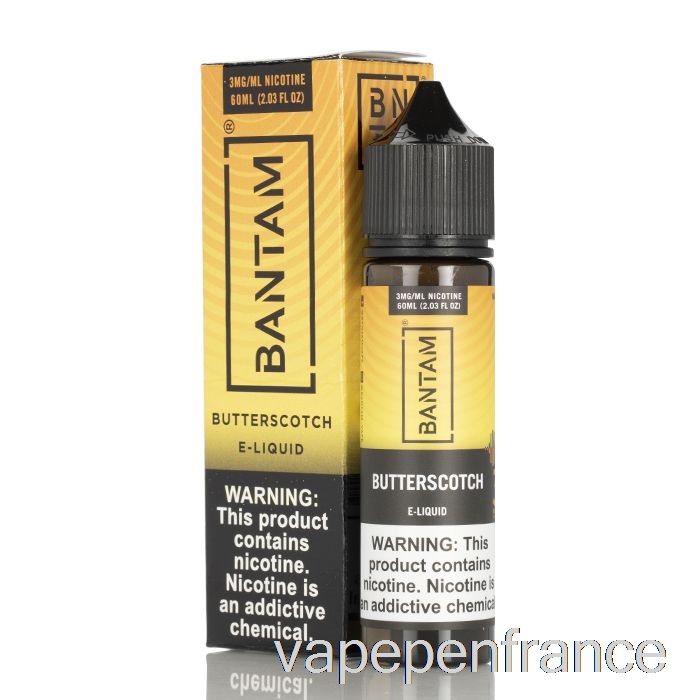 Caramel Au Beurre - Bantam Vape - Stylo Vape 60ml 6mg